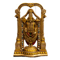 Idol of Lord Venkateswara (Balaji) with a golden finish