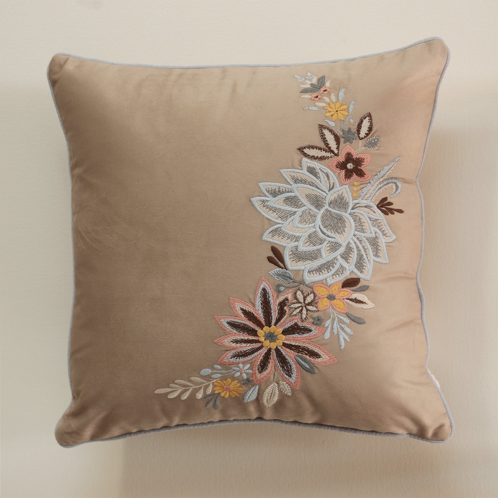 Saanvi Cushion Cover - Beige