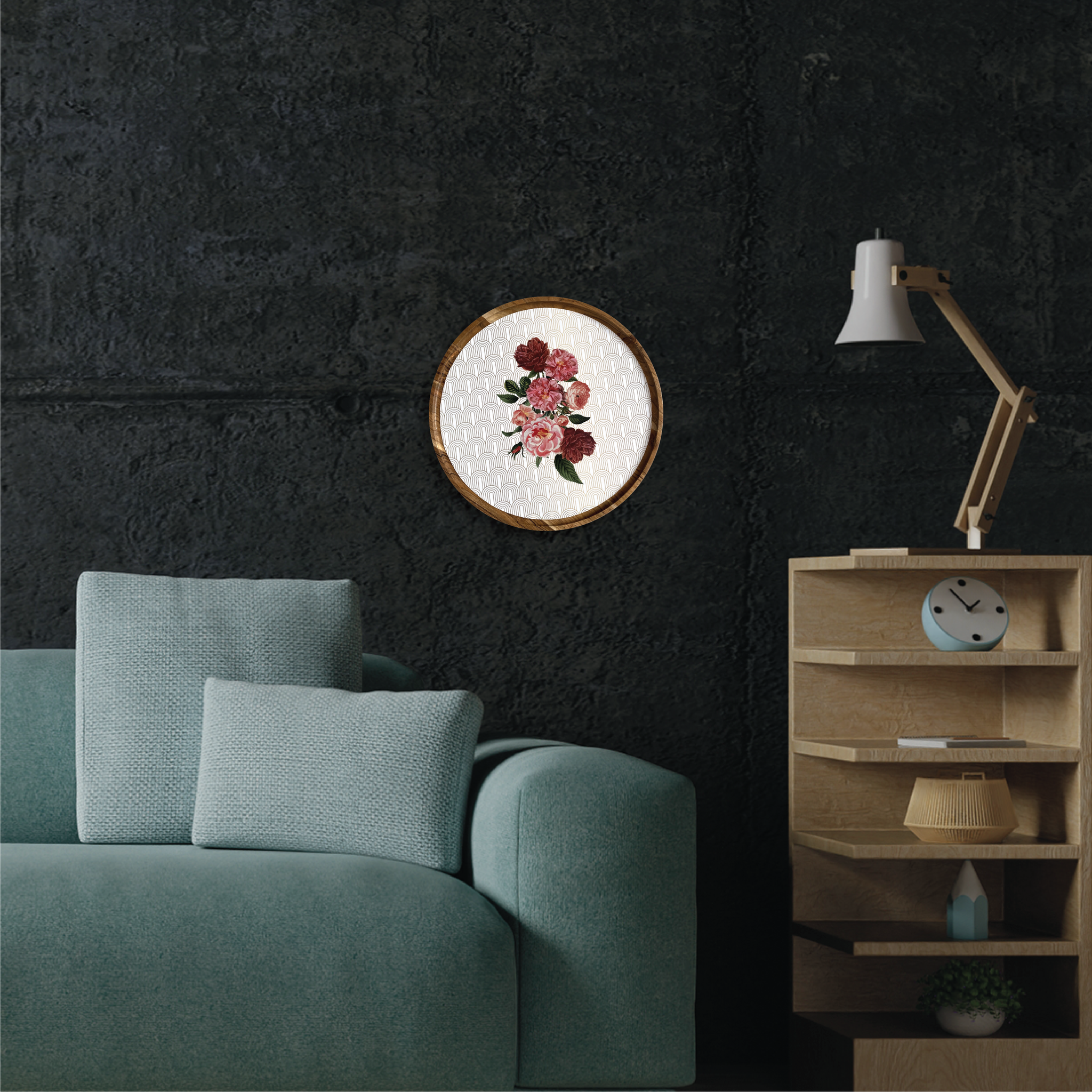 Net Floral Series Wall Plate