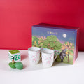 Mehekti Chuskiyaan hamper - Cherry Blossom and Green