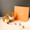 Moon Candle Holders - Set of 2(Gold)