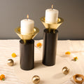Noir Candle Stand - Set of 2