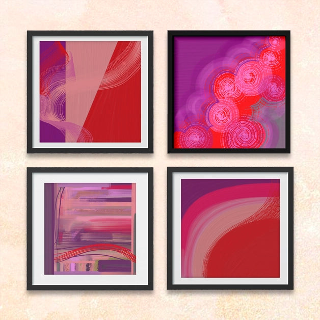 Saar Collection - Love & Passion Digital Wall Art Combo