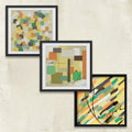 Saar Collection - Recreation Green Digital Wall Art Combo