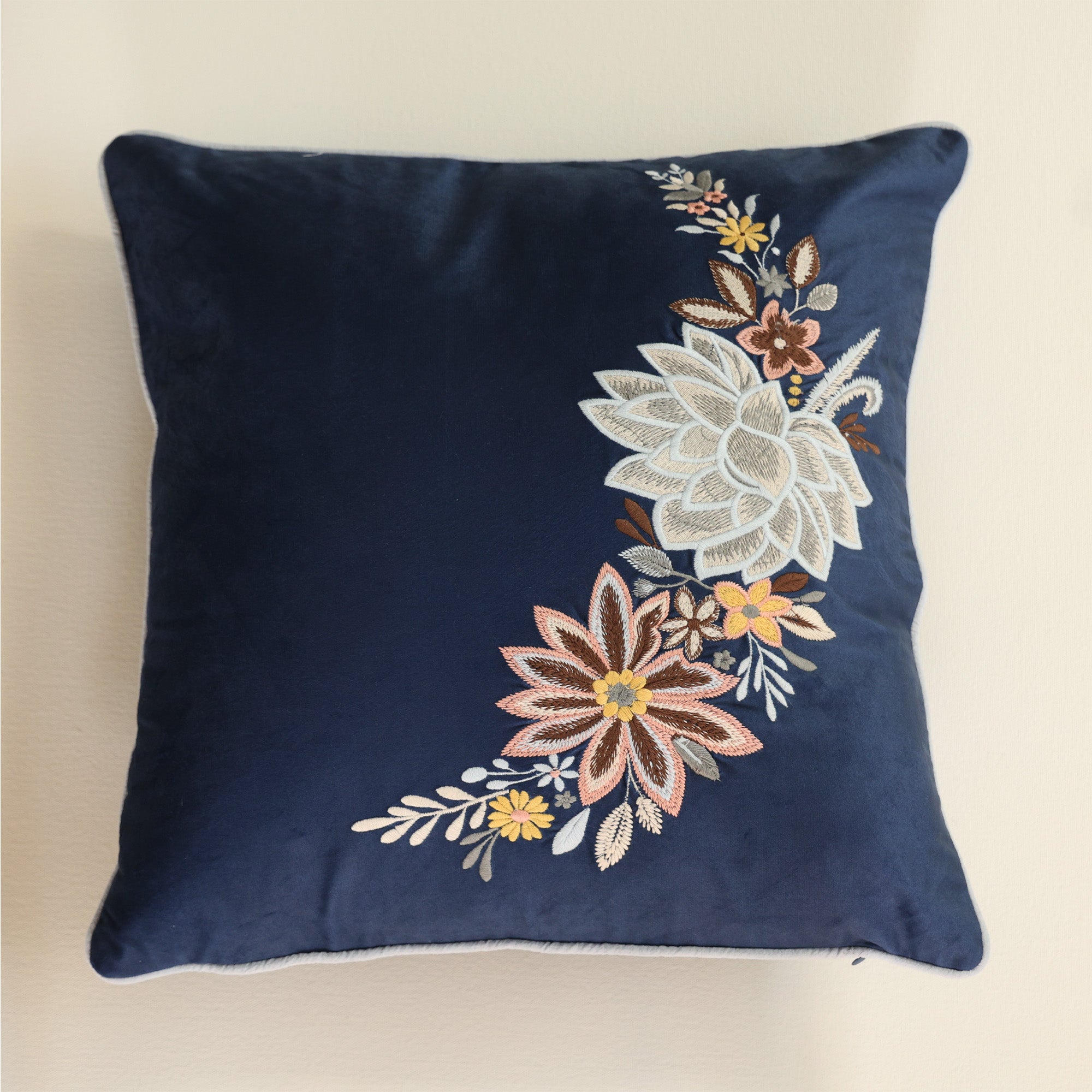 Saanvi Cushion Cover - Royal Blue