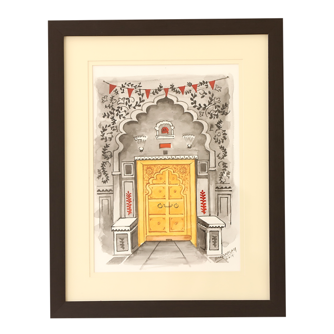 Darwaaz Collection Wall Painting - Pol