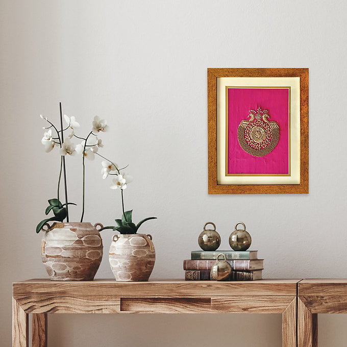 Karigari Collection - Embroidery Morya Wall Art