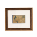Khat Collection Wall Painting - Harp Musical Instruments - Blue