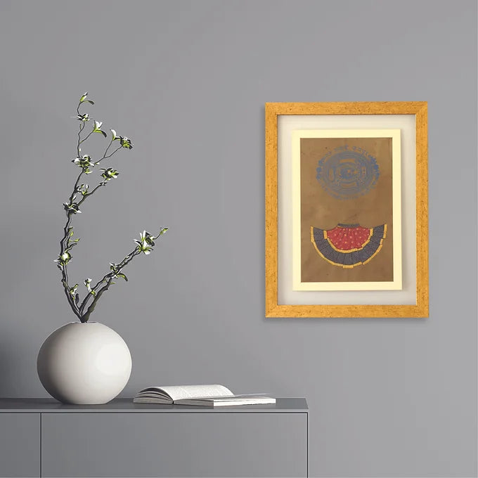 astawez Collection Wall Painting - Lehenga Series (Glass)