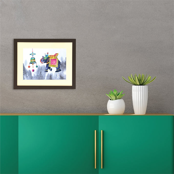 Puppet Collection Wall Painting - Gaja With Hanging Bell