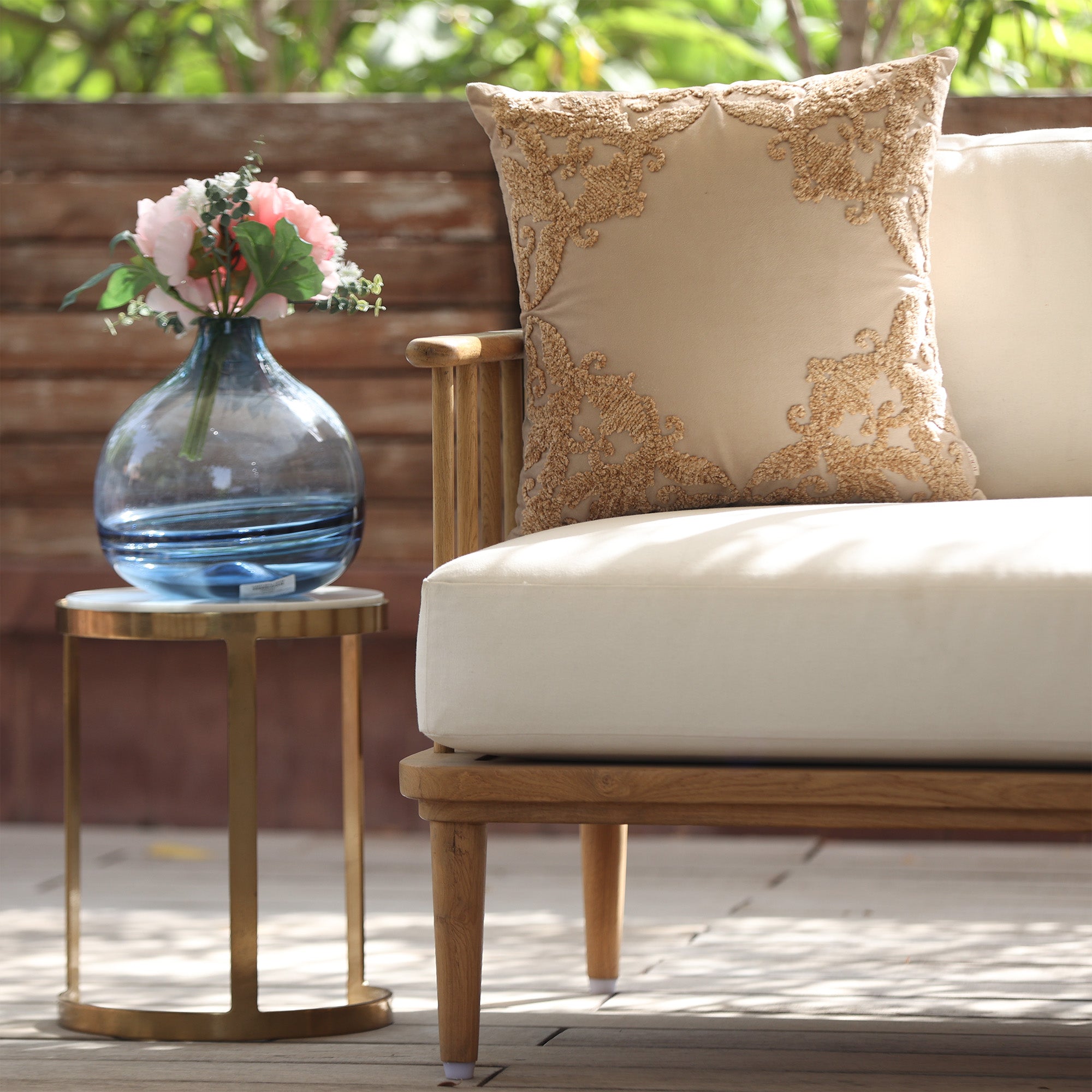 Kimaya Cushion Cover - Beige