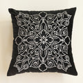 Aarya Cushion Cover - Black