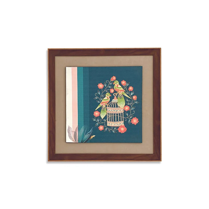 Net Floral Series Canvas Wall Art