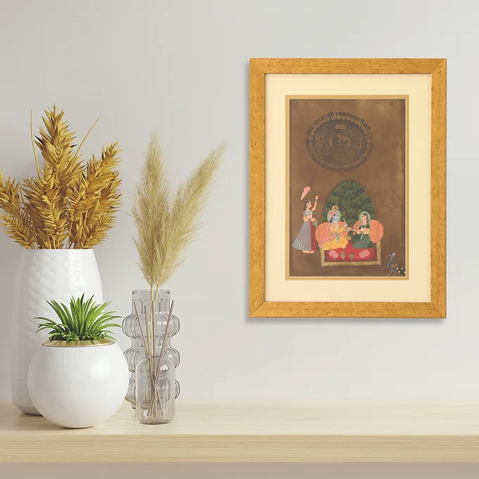 Dastawez Collection Wall Painting - Raja Rani Zodi Series