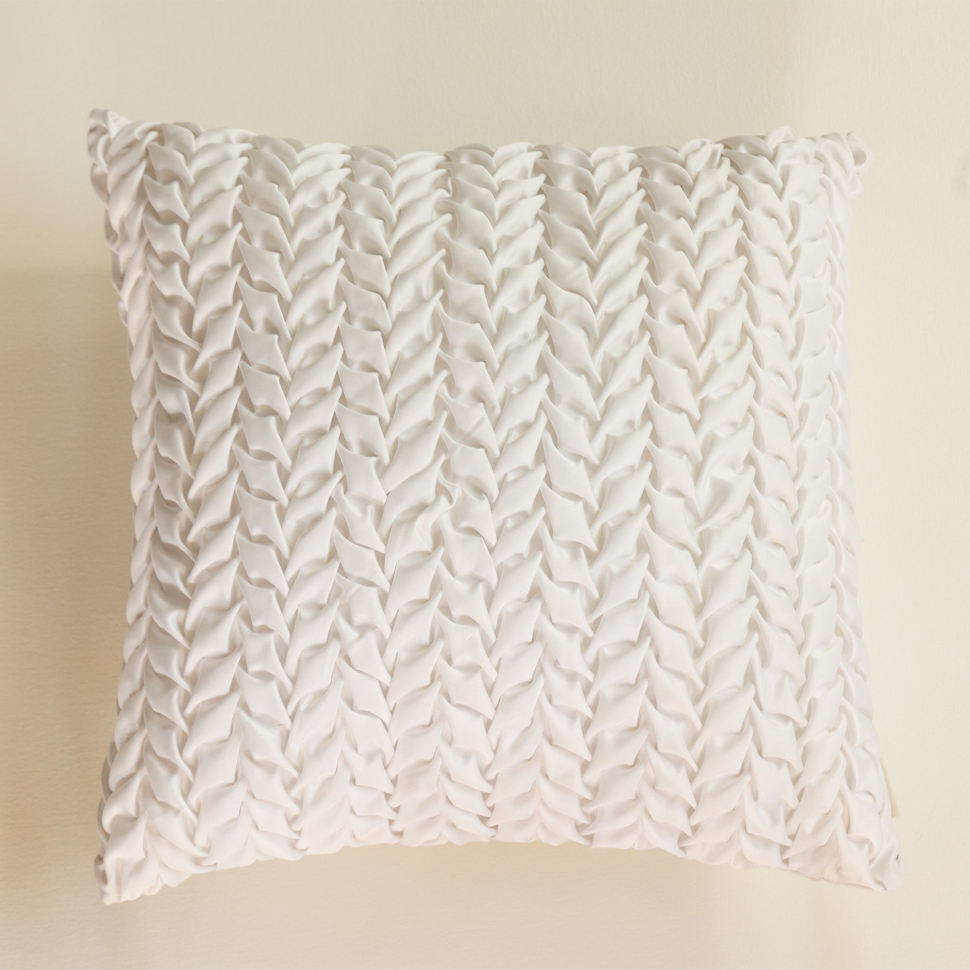 Divya Cushion Cover - White