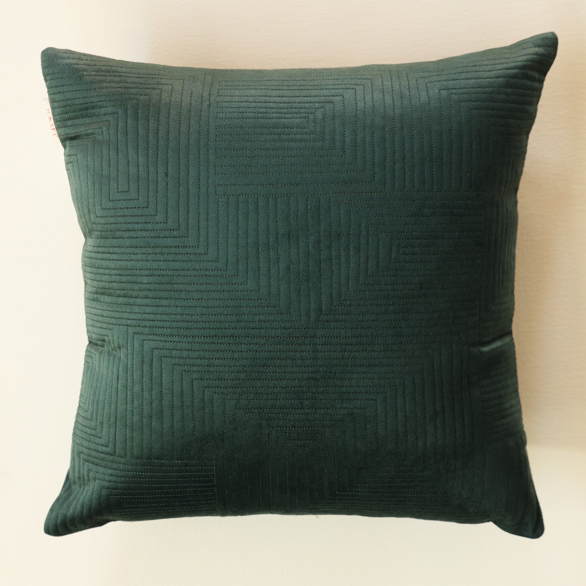 Lavanya Cushion Cover - Emerald Green