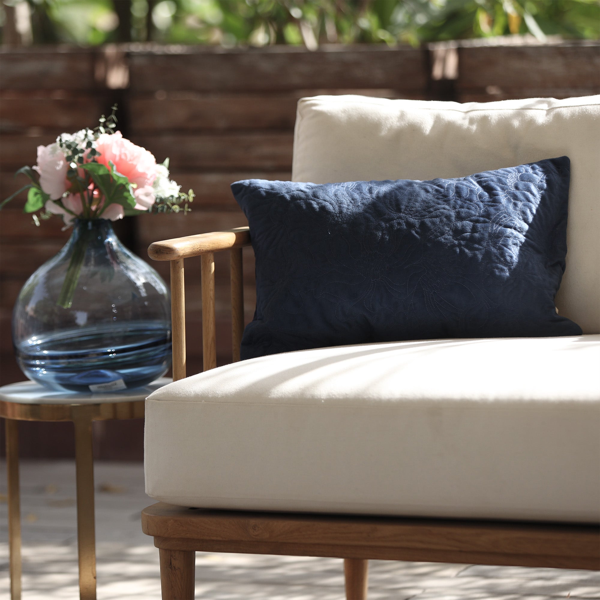 Shyla Cushion Cover - Royal Blue