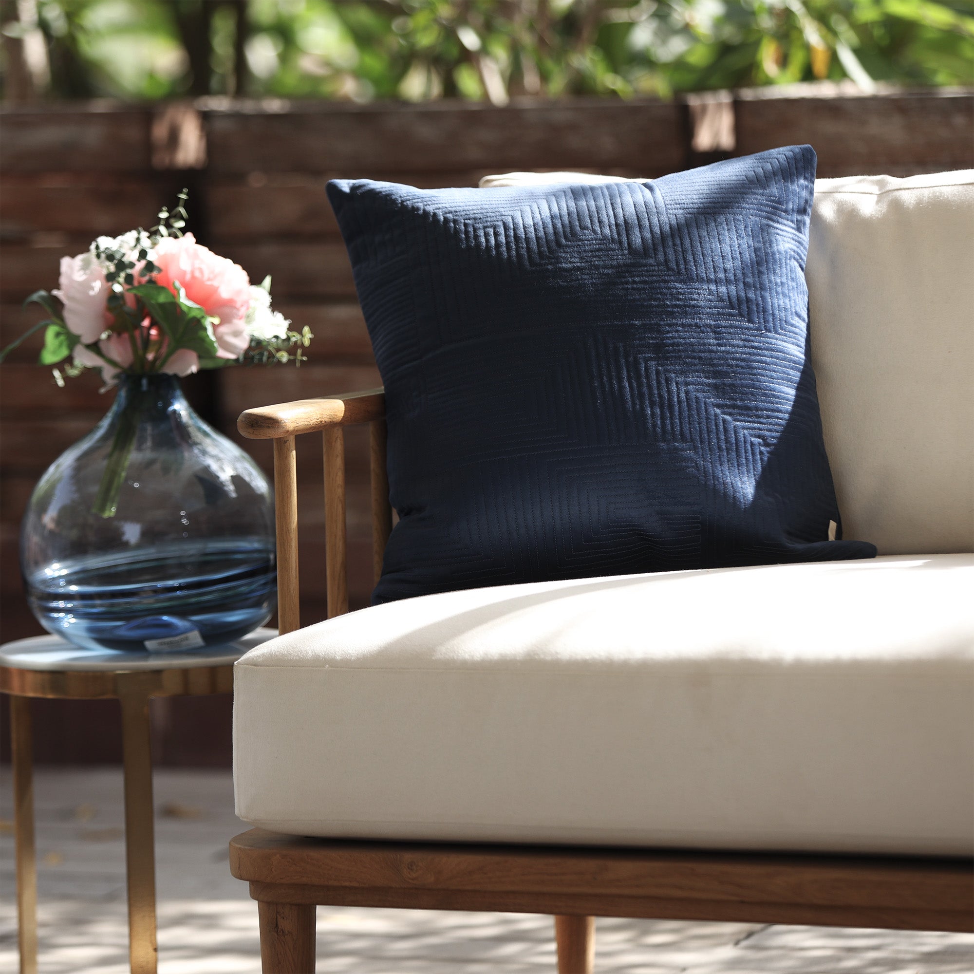 Lavanya Cushion Cover - Royal Blue