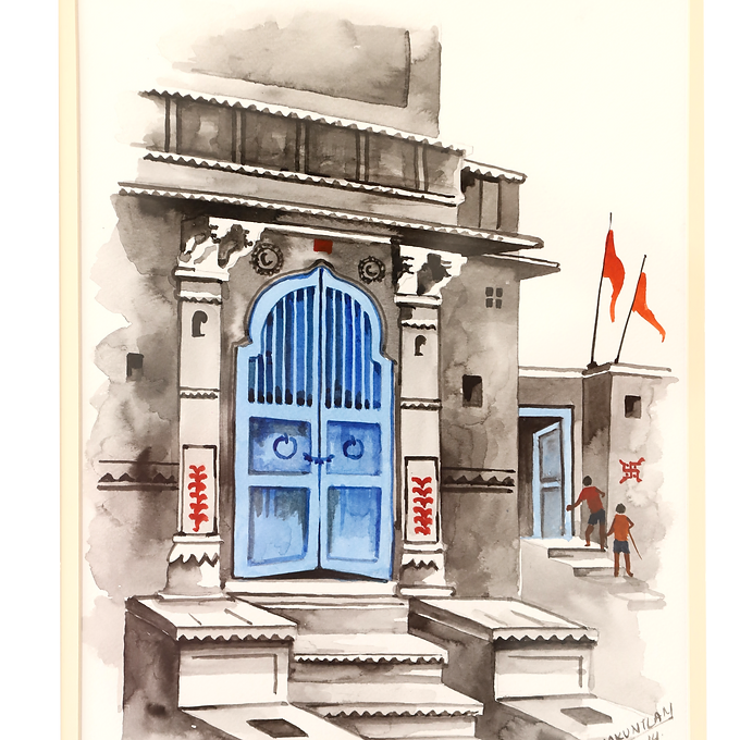 Darwaaz Collection Wall Painting - Darwaaza