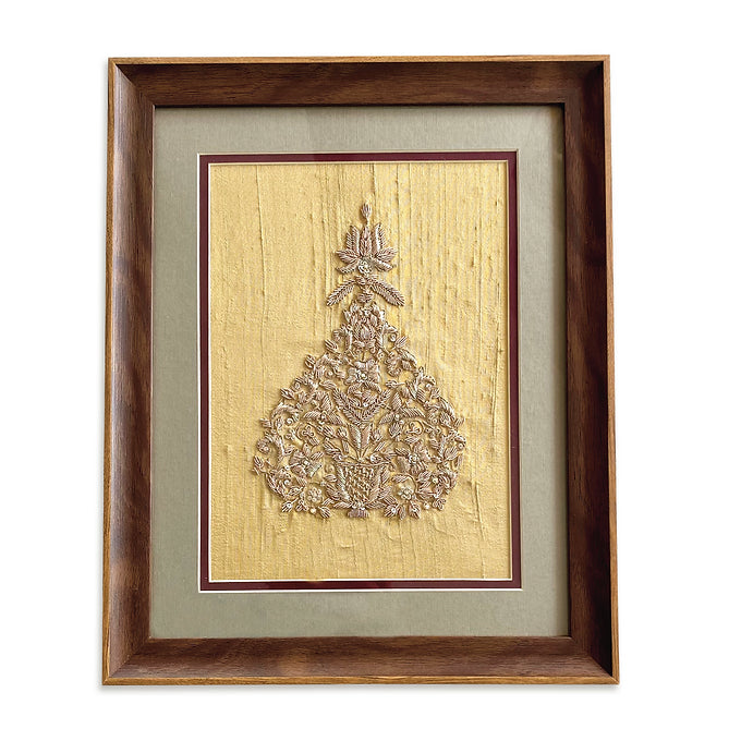 Karigari Collection - Embroidery Buta Wall Art