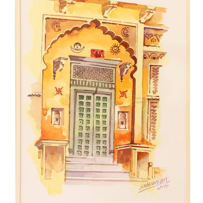 Darwaaz Collection Wall Painting - Badi Pol