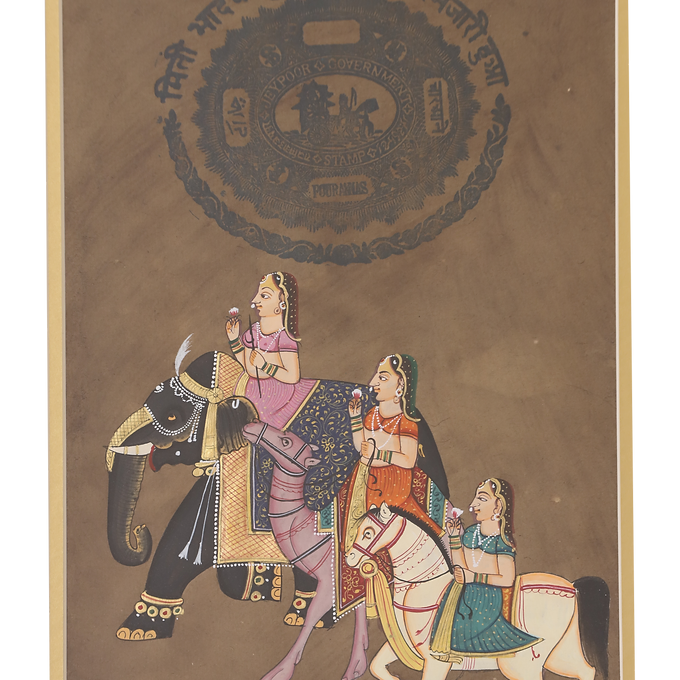 Dastawez Collection Wall Painting - Kshatrani Series & Kshatriya Series