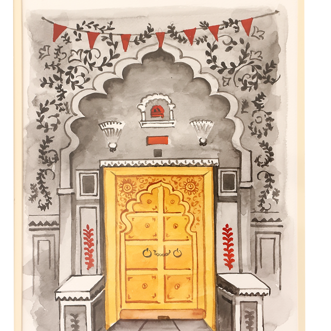 Darwaaz Collection Wall Painting - Pol