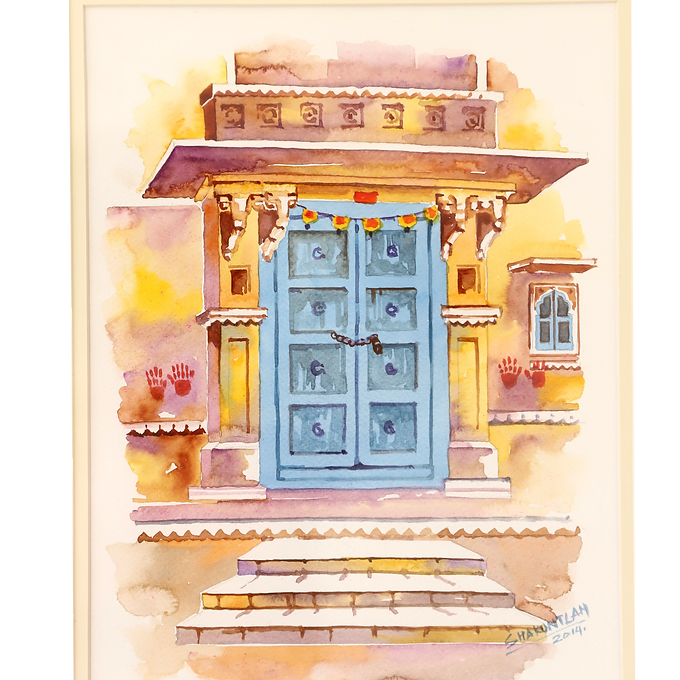 Darwaaz Collection Wall Painting - Pol