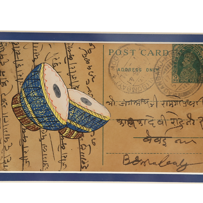 Khat Collection Wall Painting - Nagada Dhol Musical Instruments