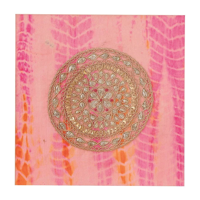 Karigari Collection - Embroidery Bindu Wall Art