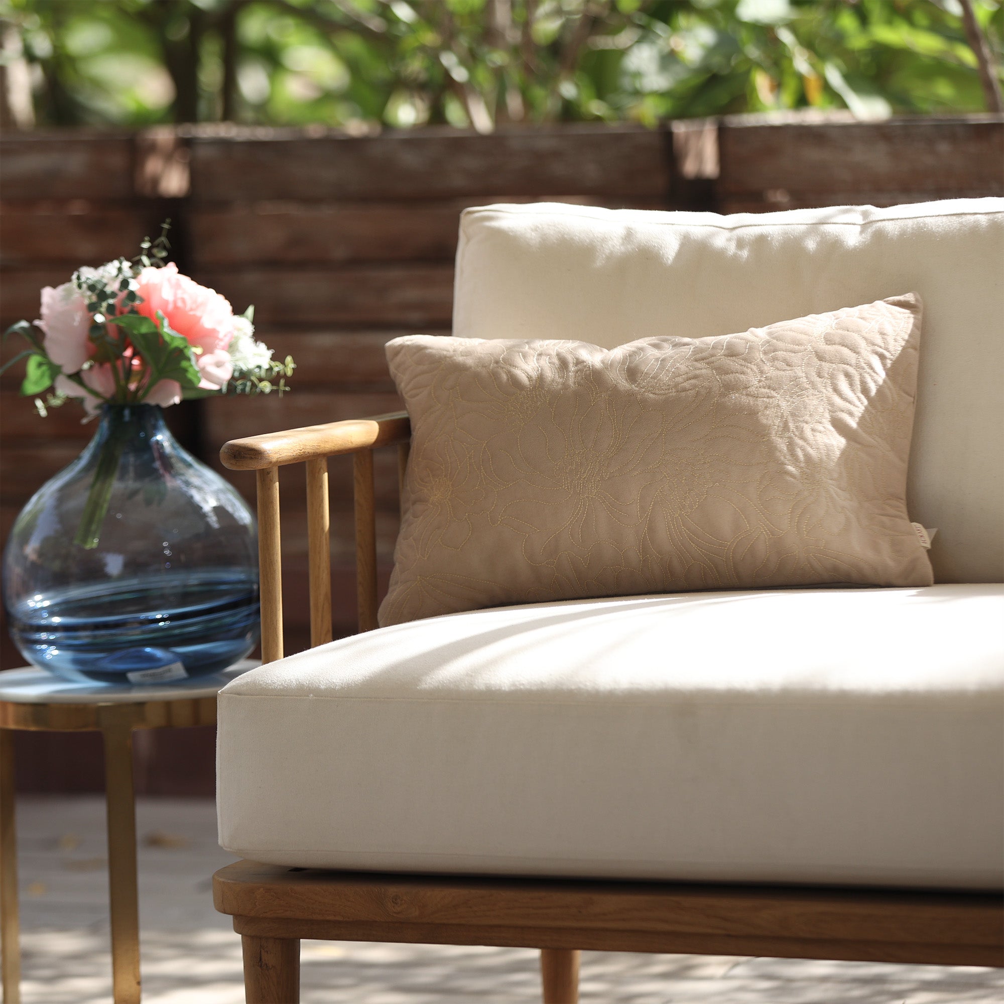 Shyla Cushion Cover - Beige