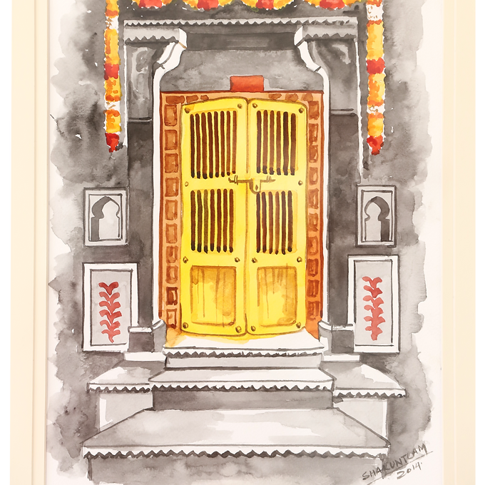 Darwaaz Collection Wall Painting - Darwaaza