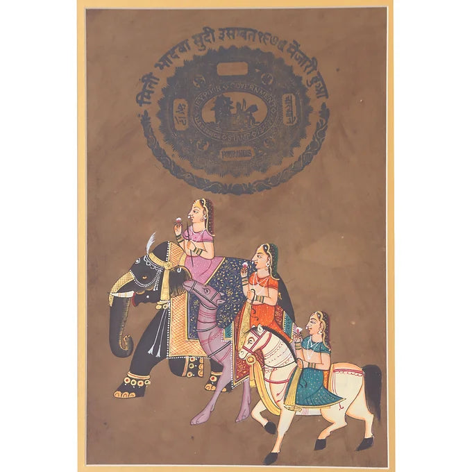 Dastawez Collection Wall Painting - Kshatrani Series & Kshatriya Series