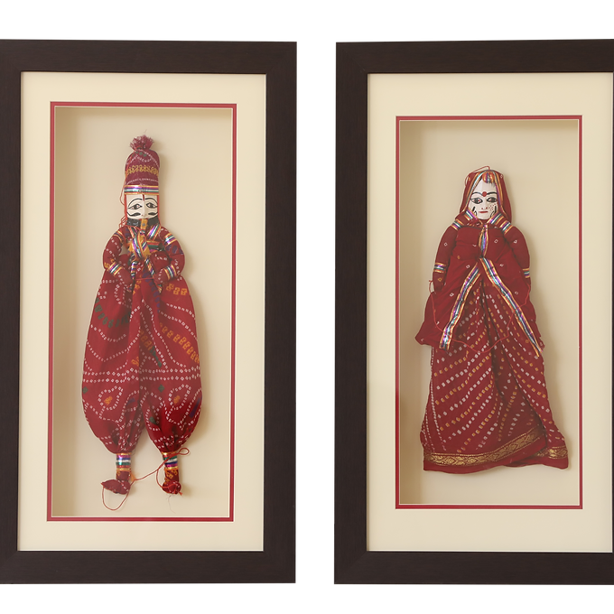 Karigari Series - Original Puppet Wall Art