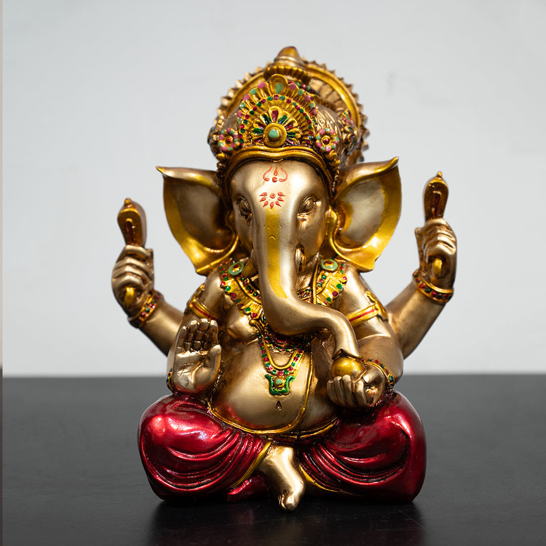 A sculpture of Lord Ganesha