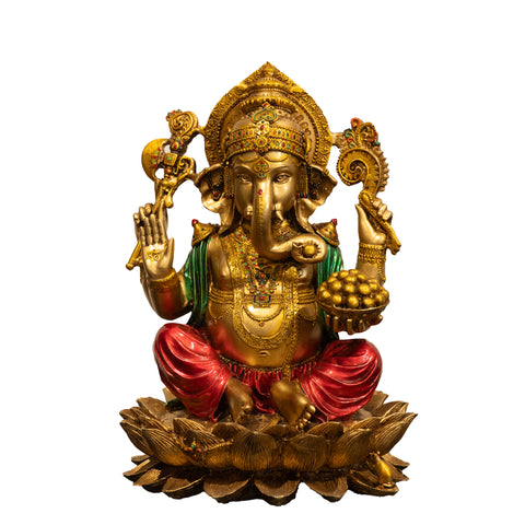 Divya  Collection - Ganeshji On Kamal