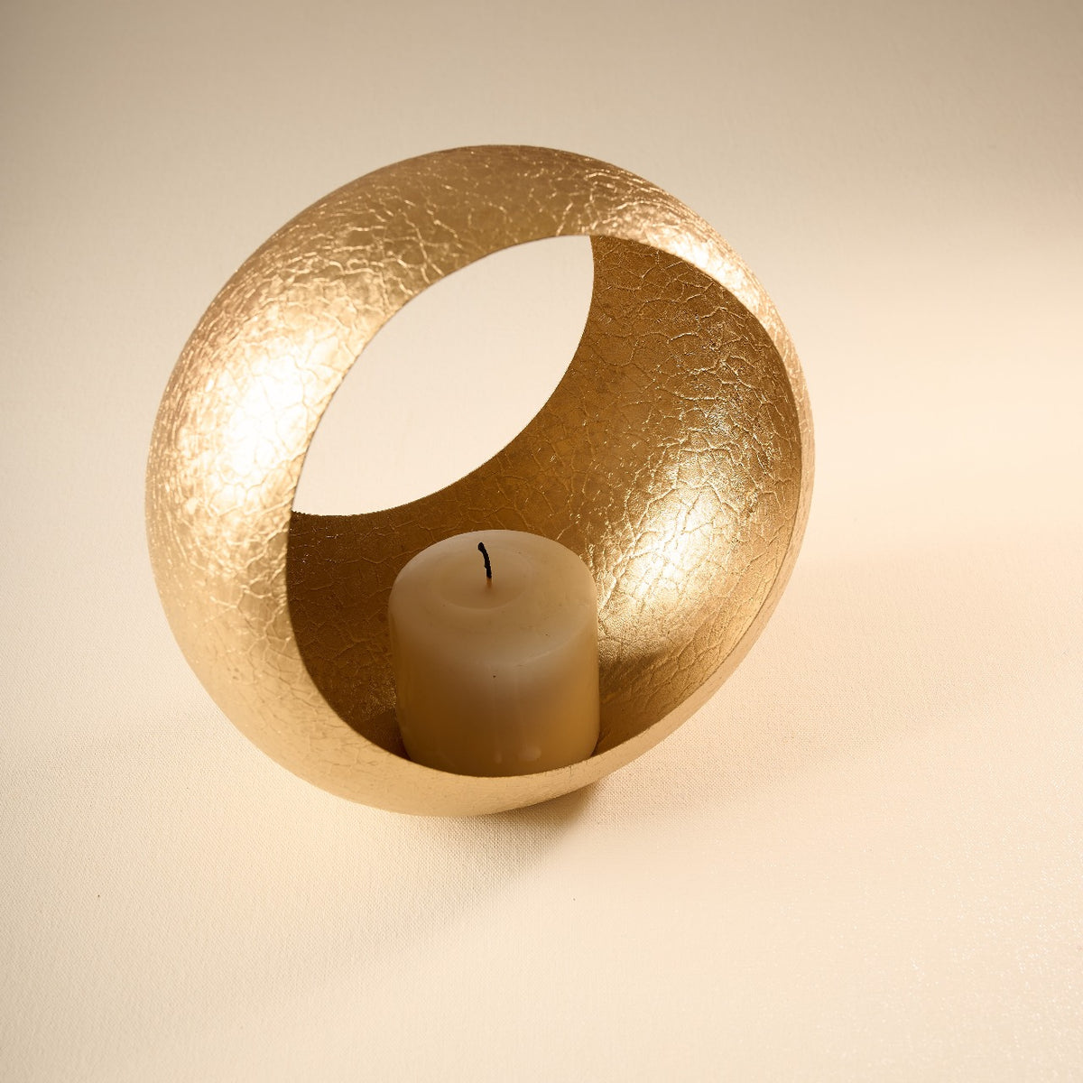 Moon Candle Holders - Set of 2(Gold)