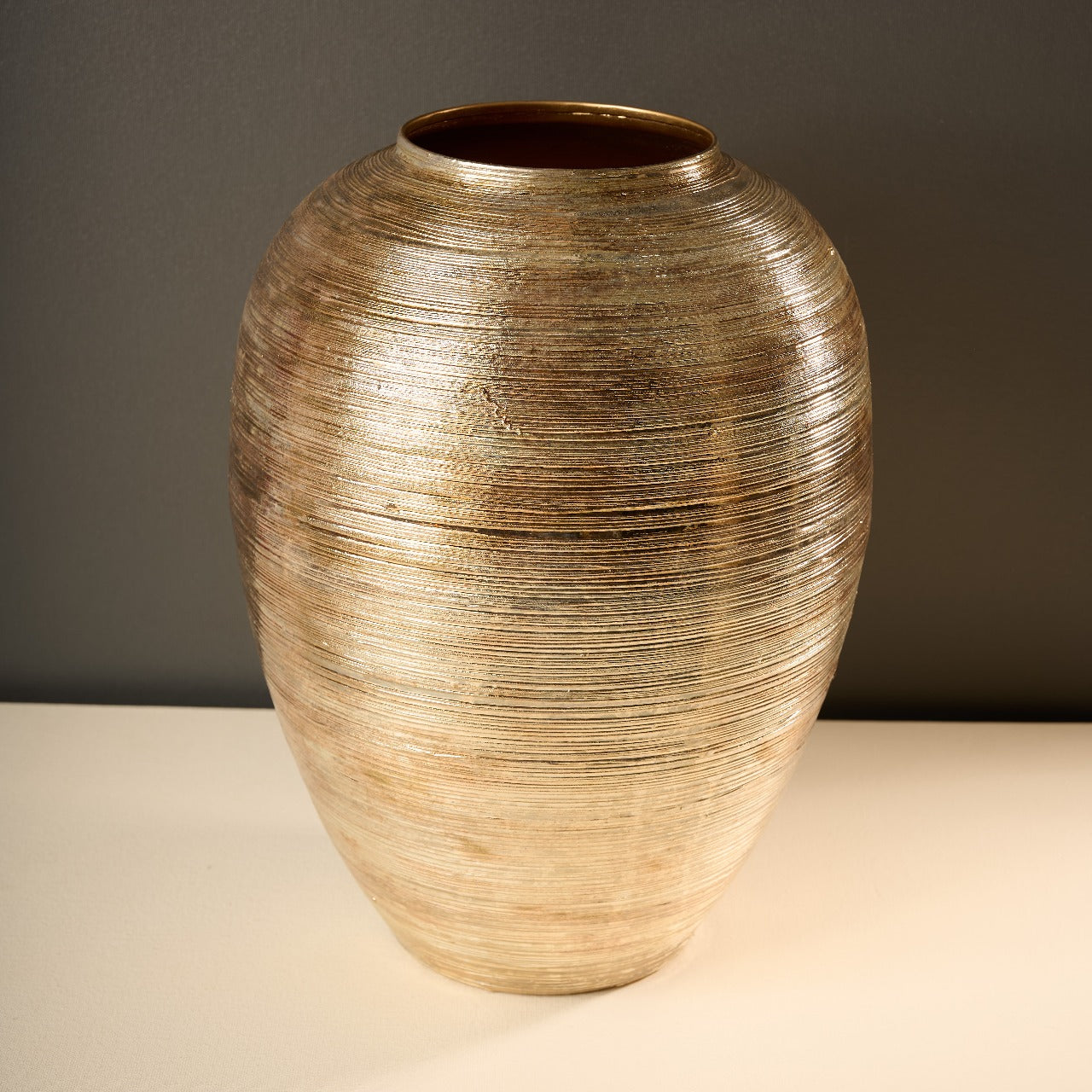 Lustra Metal Vase - Large