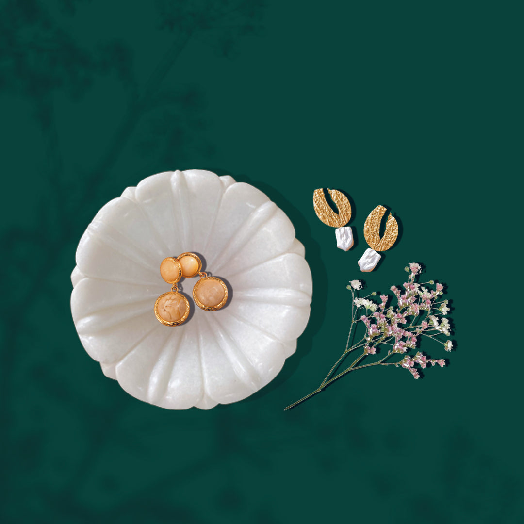 Rohini Marble Platter