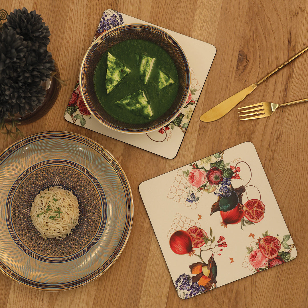 Blossom Series Trivets - Set of 4