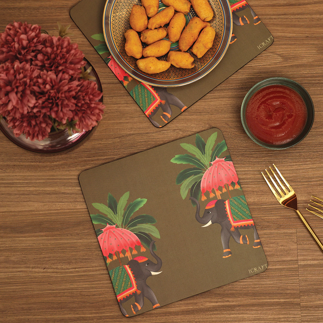 Gajraj Series Trivets - Set of 4