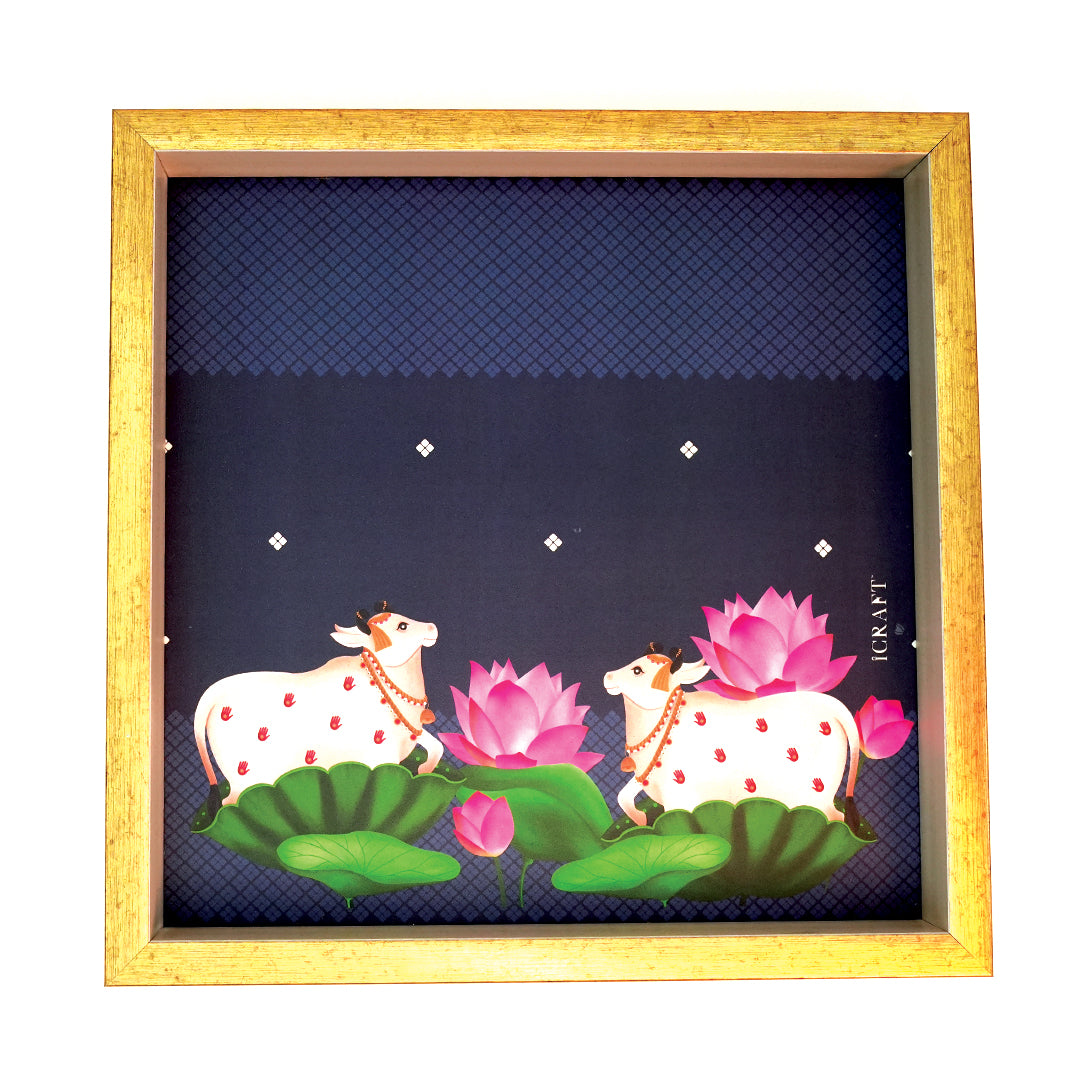 Pichwai Jodi - Neel Tray