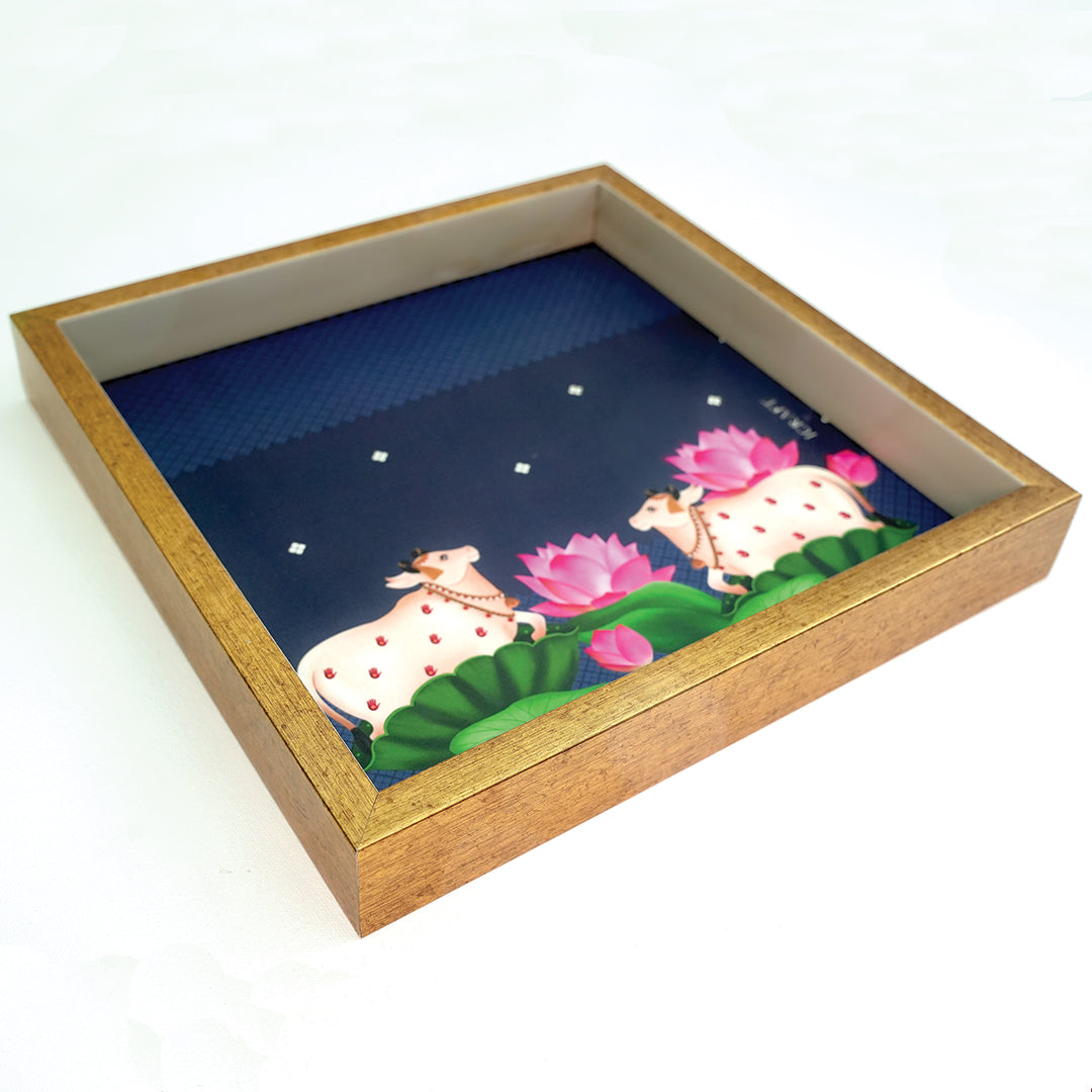 Pichwai Jodi - Neel Tray