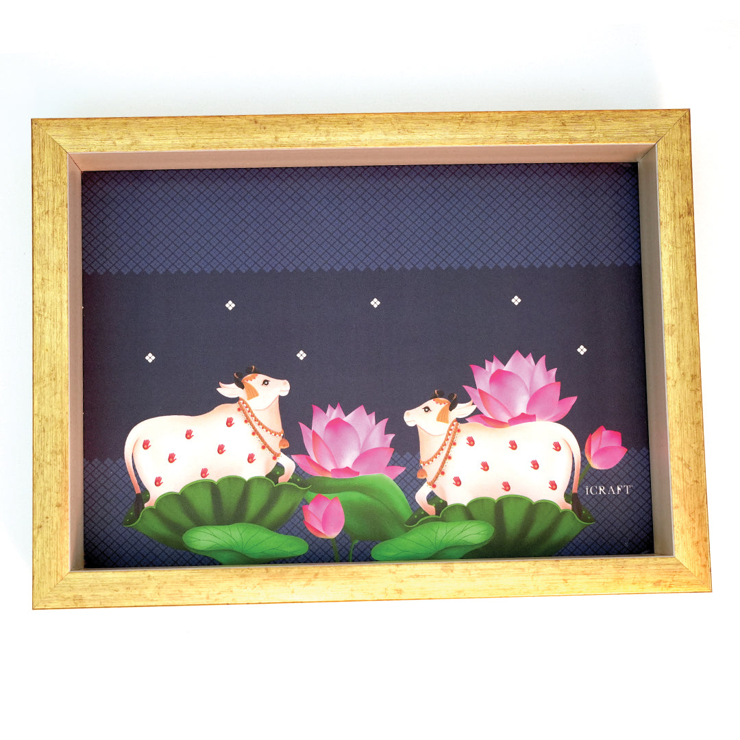 Pichwai Jodi - Neel Tray