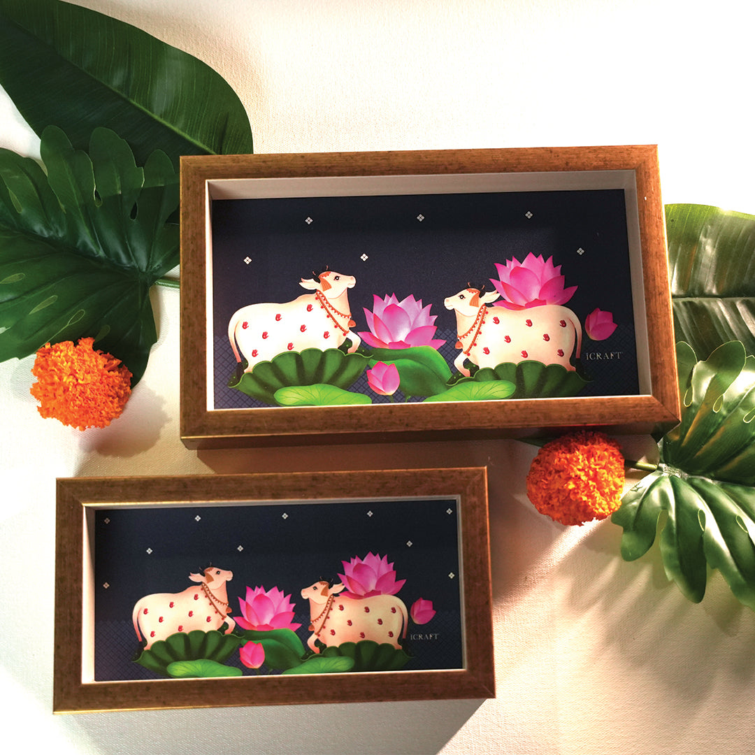 Pichwai Jodi - Neel Tray