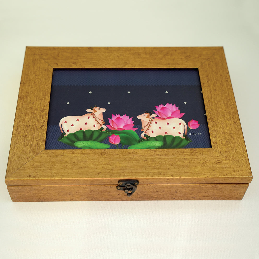 Pichwai Jodi - Neel Tea Box