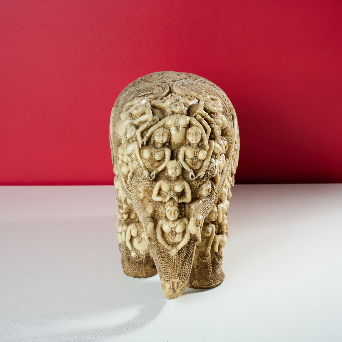 Divya Collection - Carved Gaja Large
