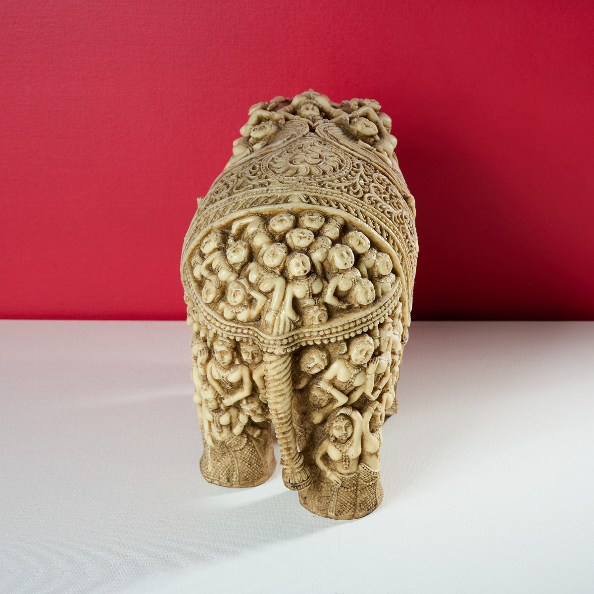 Divya Collection - Carved Gaja Large