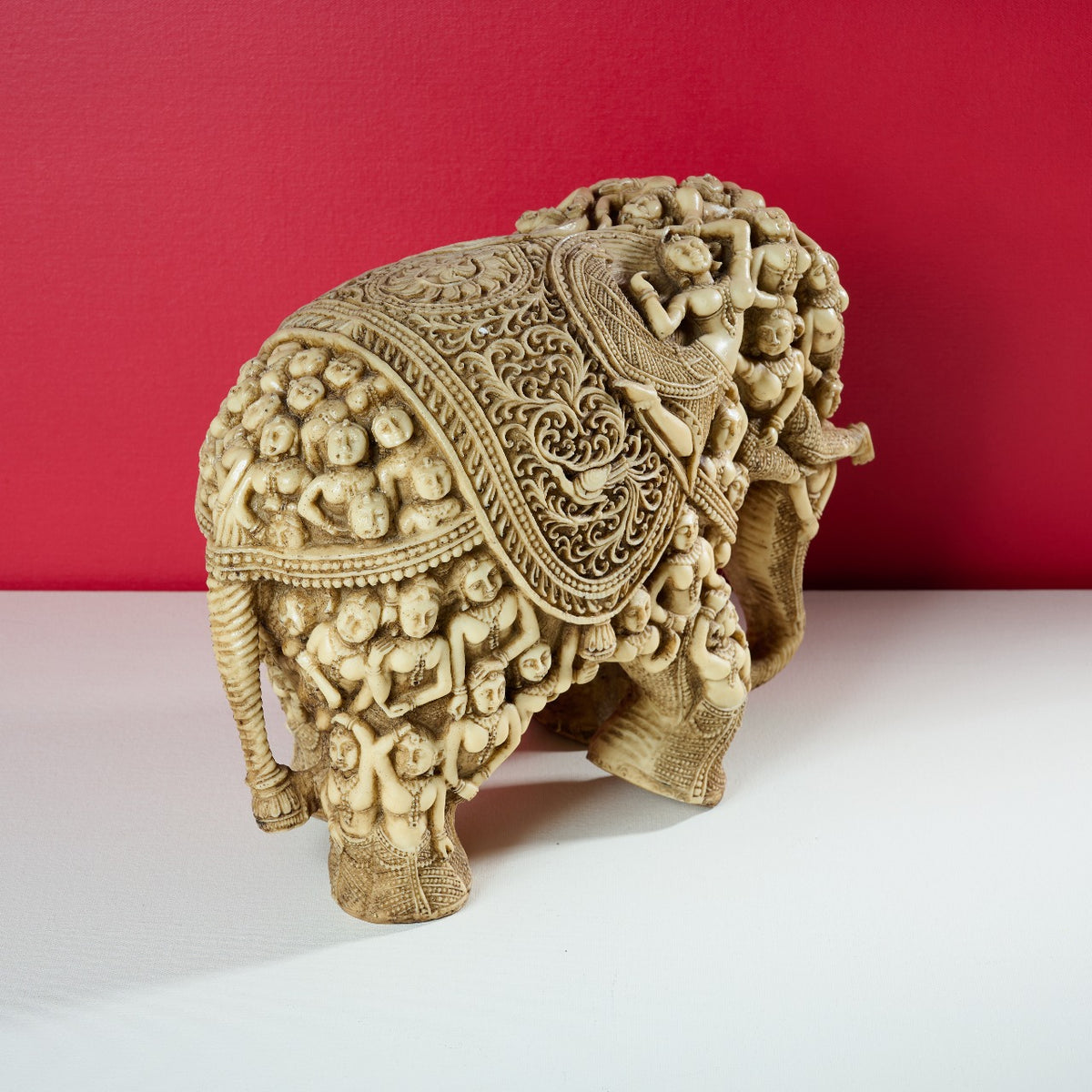 Divya Collection - Carved Gaja Large