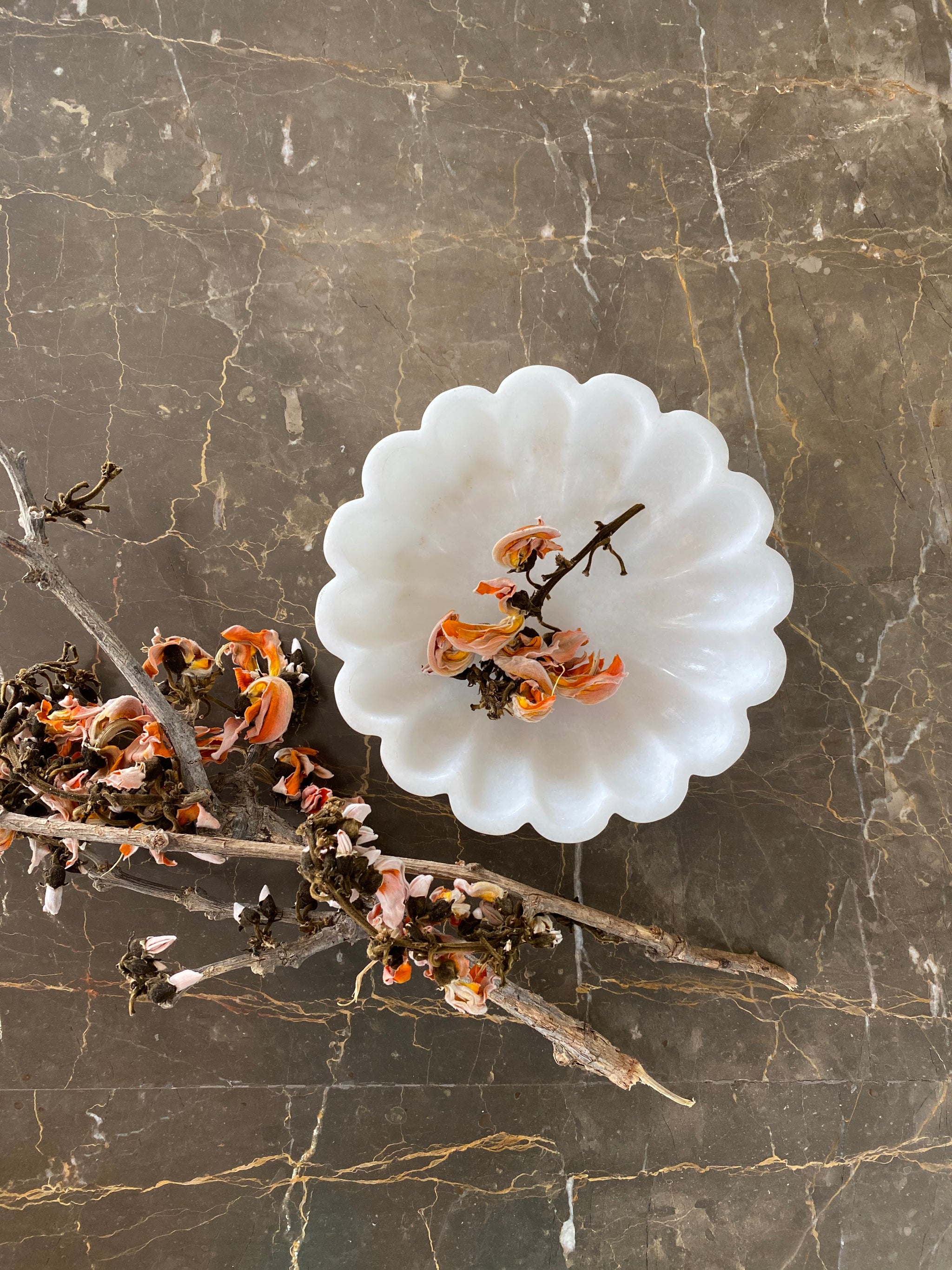 Dharini Marble Platter